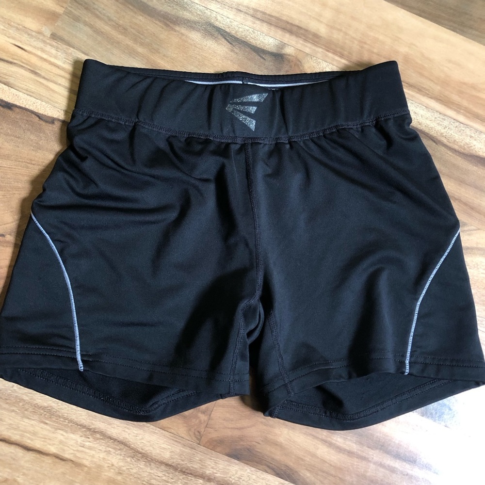 Easton softball sliding shorts size medium black * see measurements included